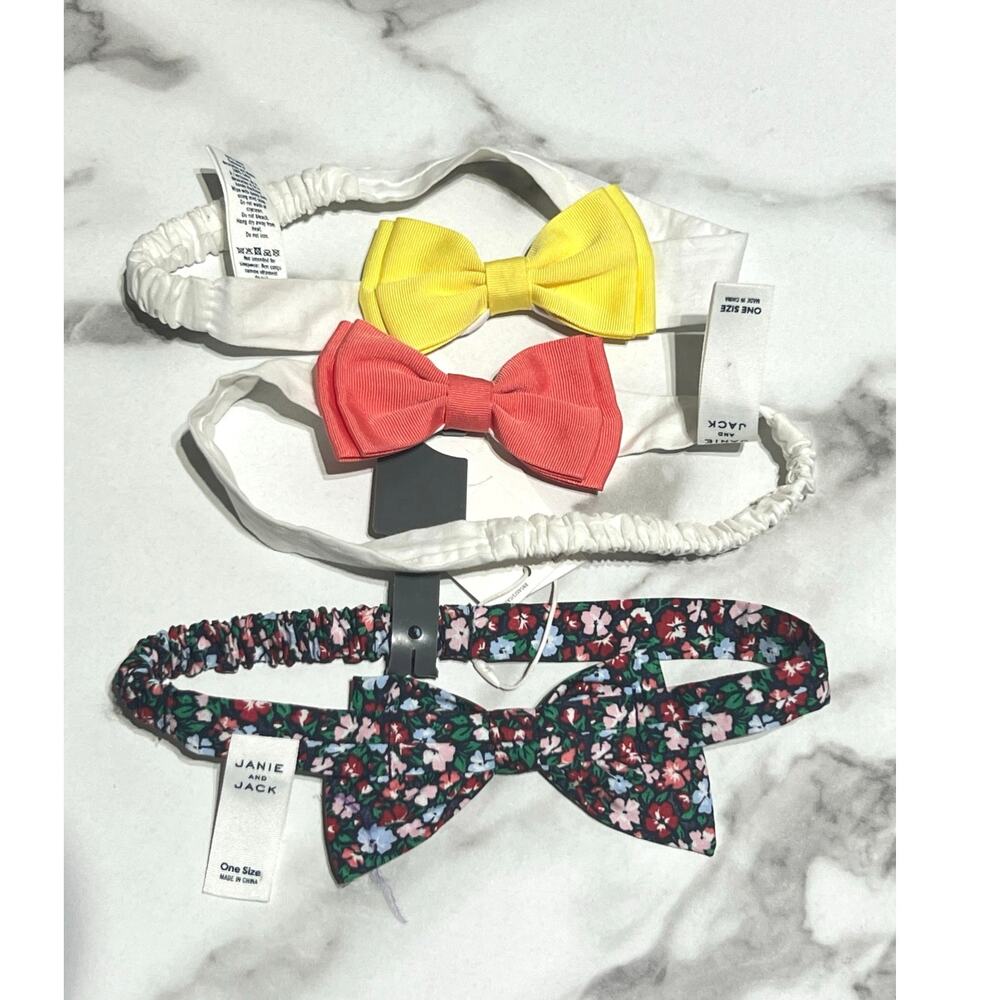 Janie and Jack baby hair bands